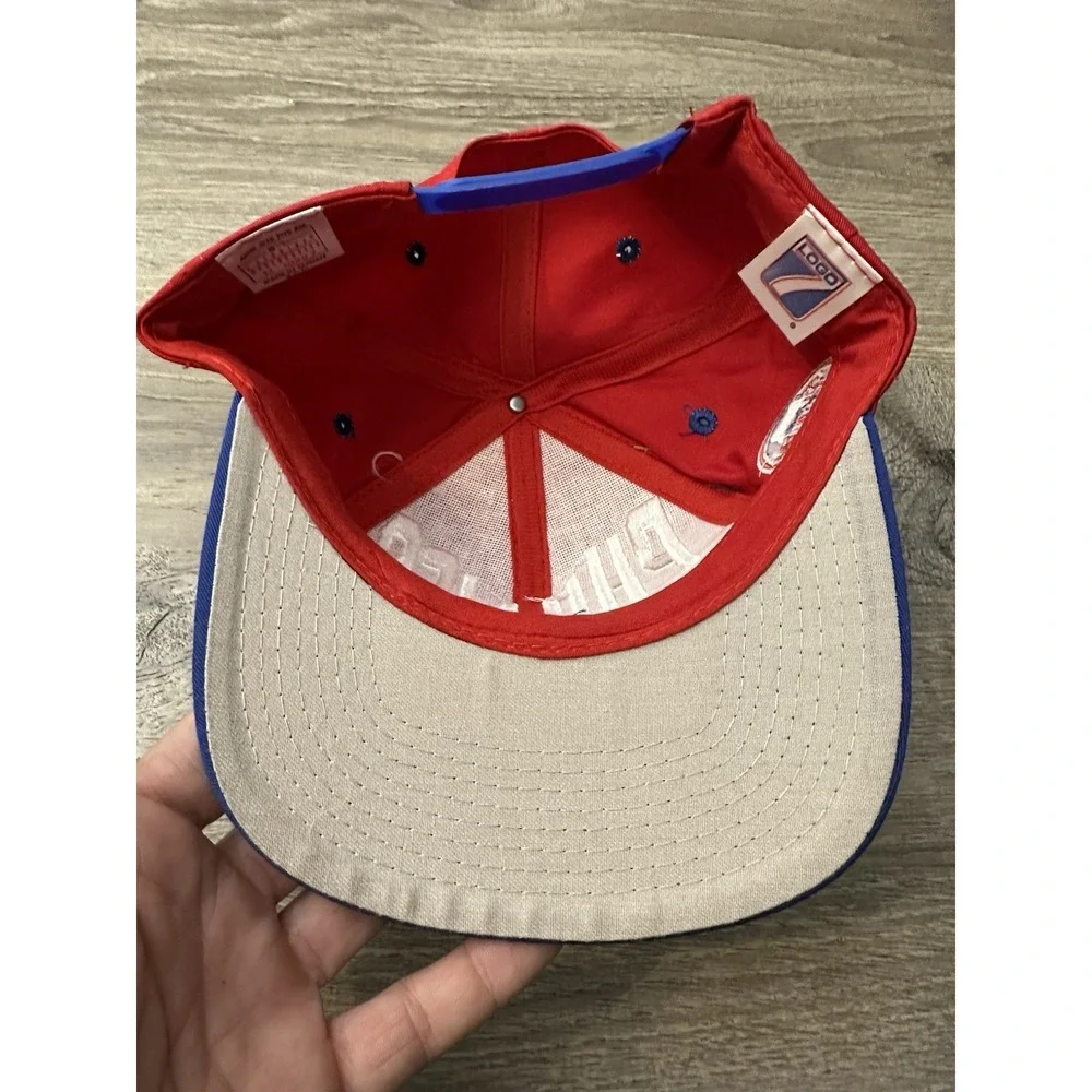 90's Philadelphia Phillies Logo 7 MLB Snapback Hat
